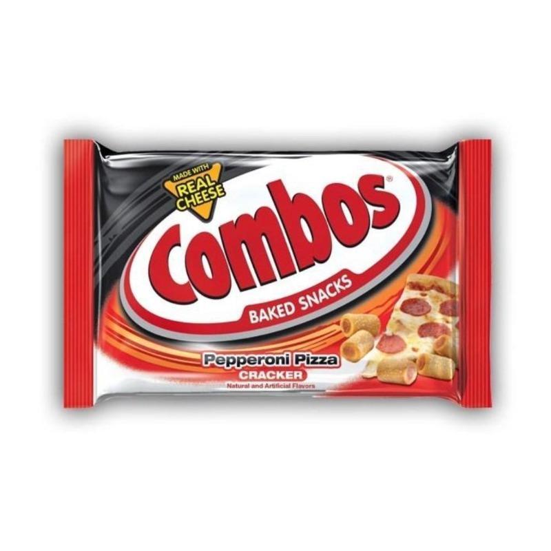 Combos® Pepperoni Pizza Baked Cracker Snacks – 1.8 oz – Snack Plug UK